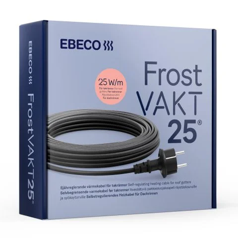 Frostvakt 25 Ebeco Varmekabel 3084289