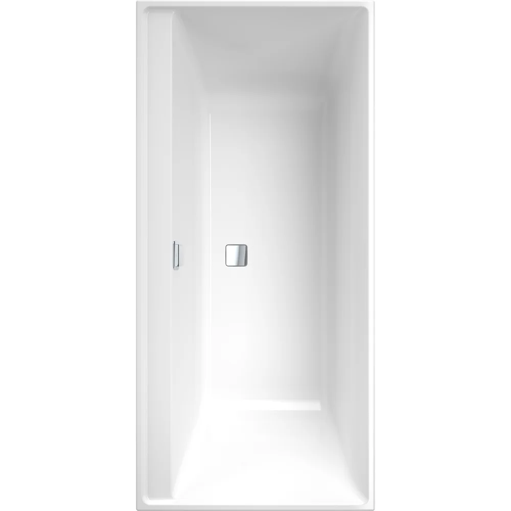 V&B COLLARO BADEKAR 160X75 FOR INNBYGGING MED AVLØPSSETT I KROM v:4304808