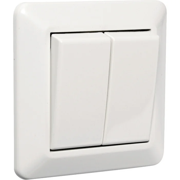 ELKO BRYTER KRONEVENDER RS16/5 INNFELT HVIT v:9712088 ELKO BRYTER KRONEVENDER RS16/5 INNFELT HVIT v:9712088