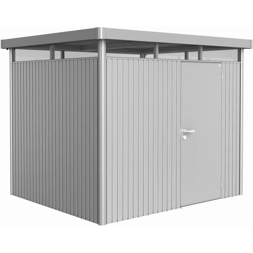 BIOHORT UTEBOD HIGHLINE H3 1 DØR SØLV METALLIC v:9966060 BIOHORT UTEBOD HIGHLINE H3 1 DØR SØLV METALLIC v:9966060