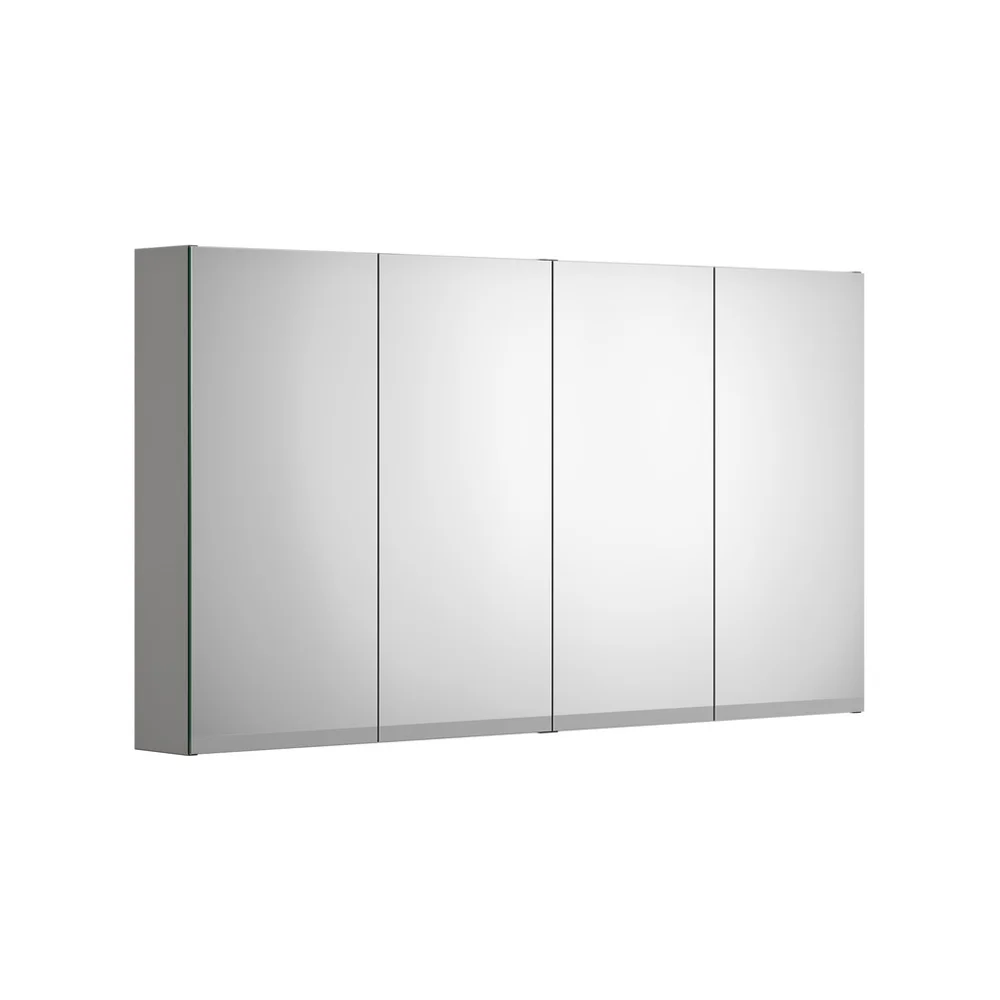 GUSTAVSBERG ARTIC SPEILSKAP 120 ASKEGRÅ M/UNDERBELYSNING & STIKK v:3530459