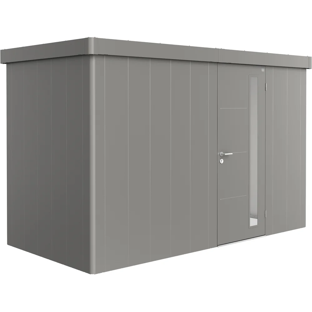 BIOHORT REDSKAPSBOD NEO 1D STD. DØR KVARTSGRÅ METALLIC v:9515983