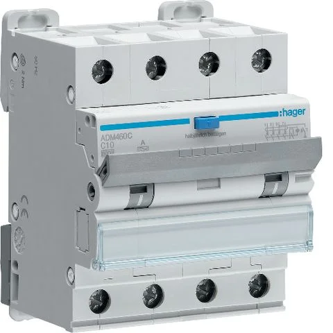 ADM466C Hager Jordfeilautomat 3028278