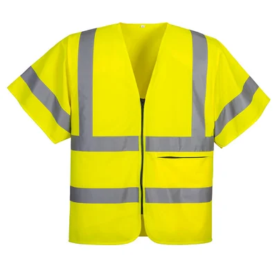 VEST HI-VIS ZIP KORTERM GUL-XL v:3322427 VEST HI-VIS ZIP KORTERM GUL-XL v:3322427