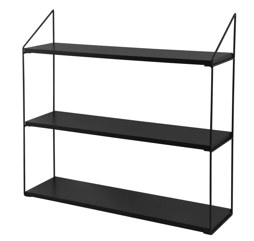 Day hylle, sort 60 cm v:8078434 Day hylle, sort 60 cm v:8078434