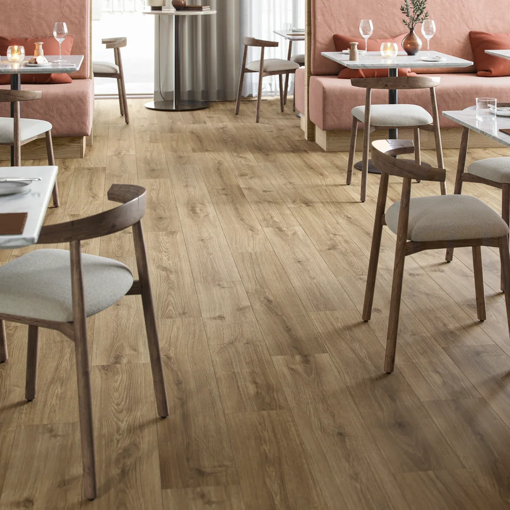 BERRYALLOC ORIGINAL COMFORT BUTTERSCOTCH OAK LAMINATGULV v:8752426
