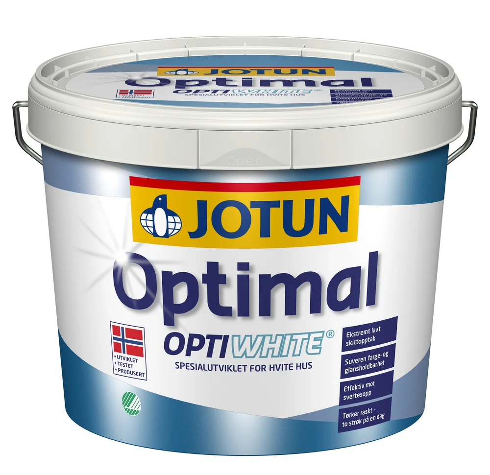 Optimal Optiwhite hvit 2,7 liter v:9403015 Optimal Optiwhite hvit 2,7 liter v:9403015