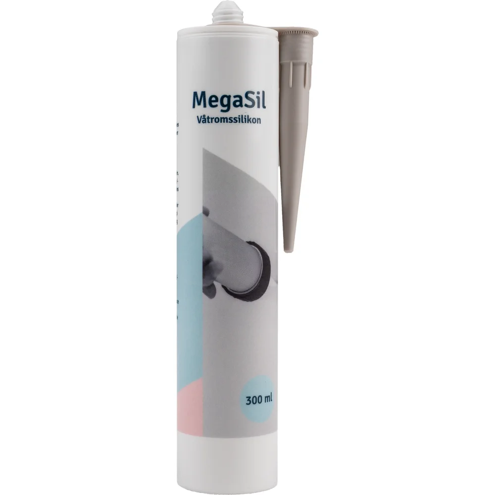 MEGASIL LYSGRÅ SILIKON v:8946275