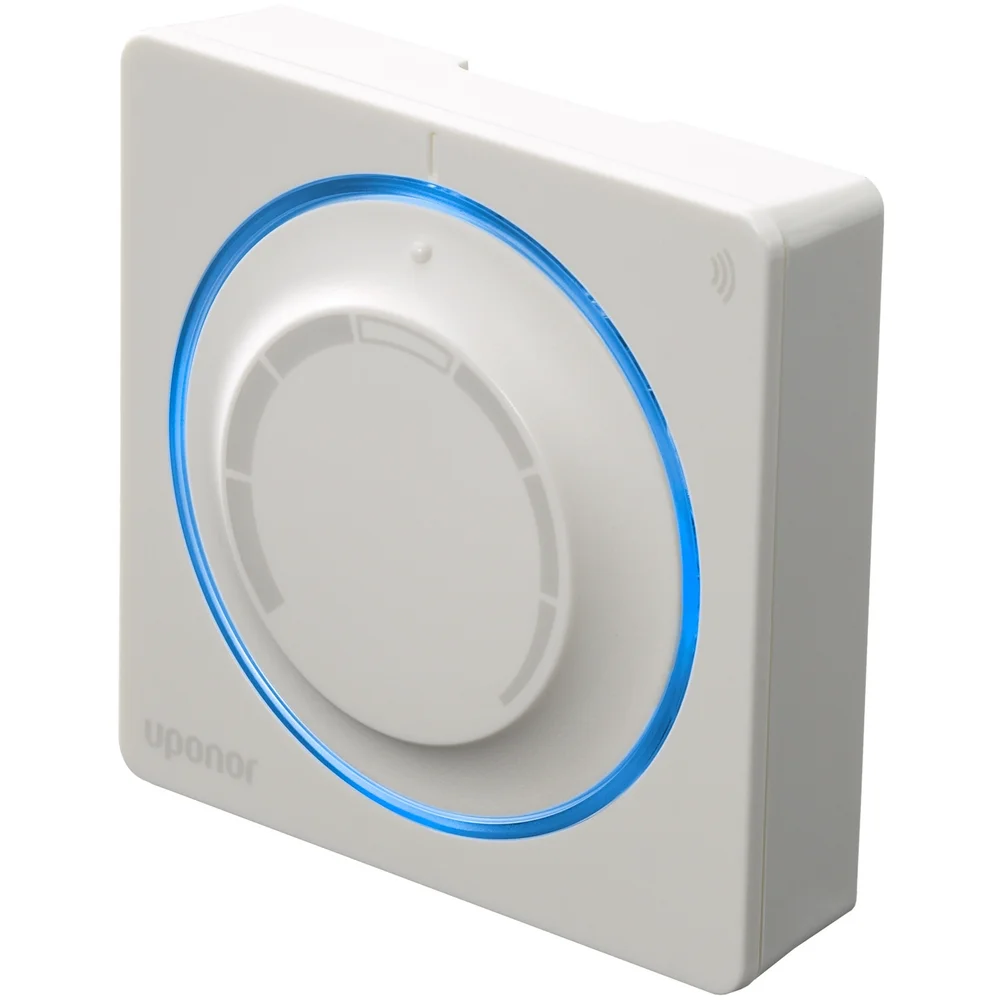 UPONOR SMATRIX WAVE TERMOSTAT STANDARD TRÅDLØS T-165 POD HVIT v:8238418