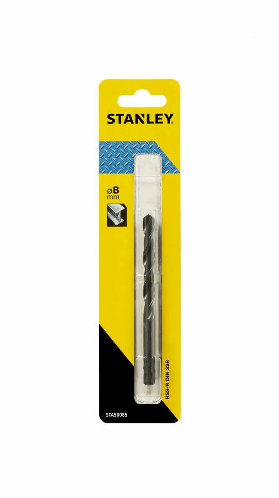 Stanley STA50085 metallbor HSS-R 8 mm v:9458020 Stanley STA50085 metallbor HSS-R 8 mm v:9458020