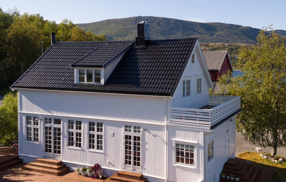 Takplate Powertekk Exclusive sort 1198×418 mm | profilert stålplate med steinprofil v:3735786 Takplate Powertekk Exclusive sort 1198×418 mm | profilert stålplate med steinprofil v:3735786
