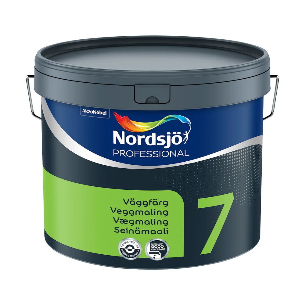 NORDSJØ PROFESSIONAL 7 VEGGMALING BC 9,3 L v:4513677