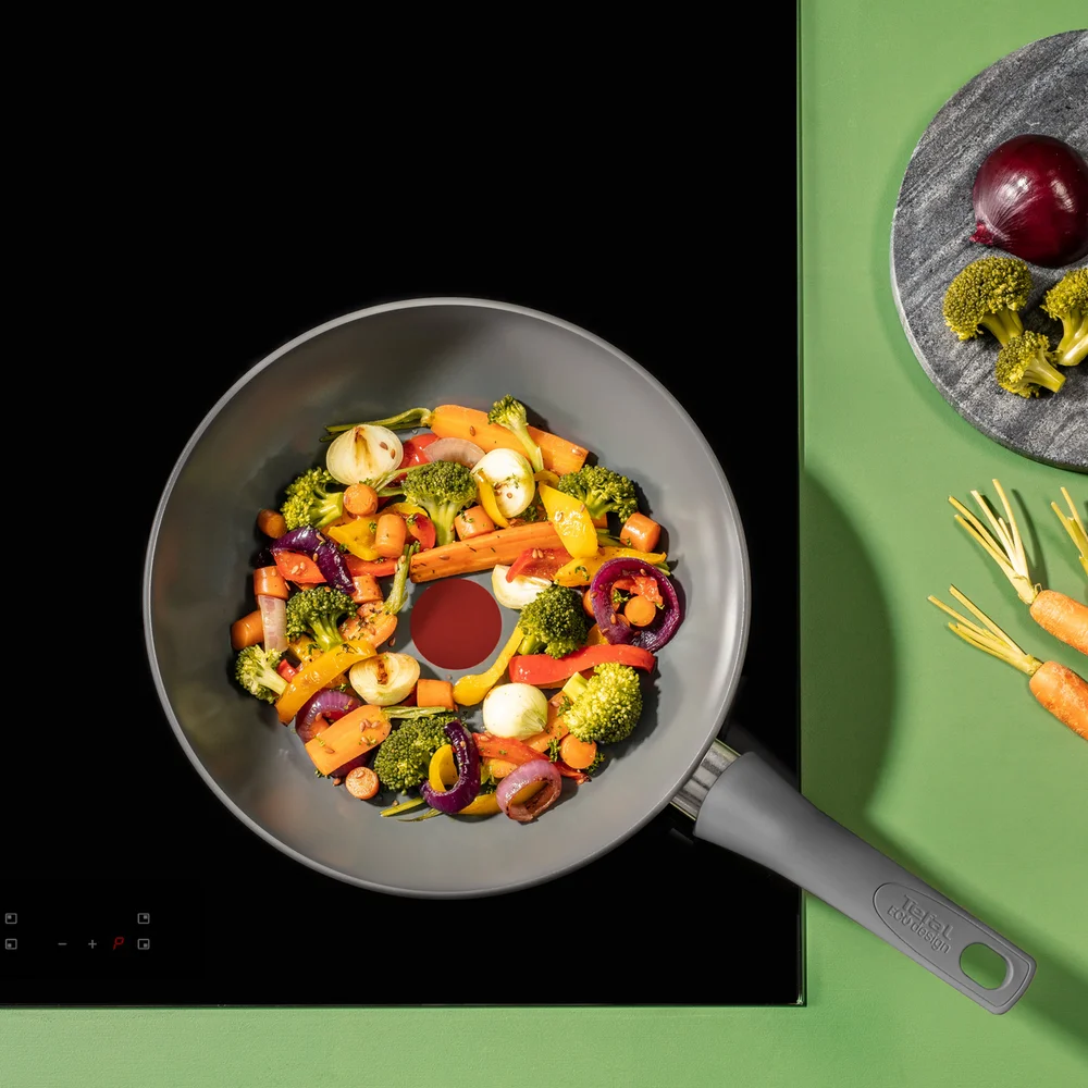 TEFAL RENEWAL WOKPANNE 28 CM GRÅ v:5521328