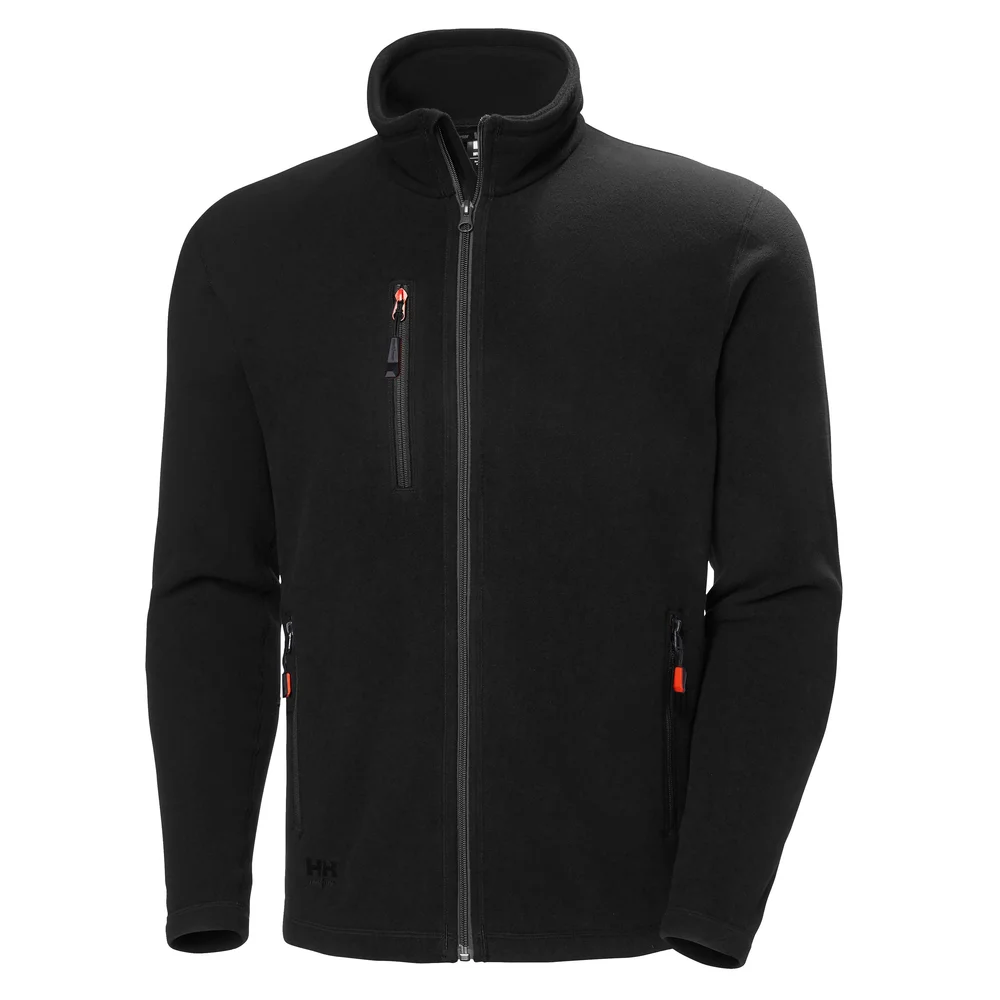 Helly Hansen Workwear Fleecejakke Oxford, svart v:5351650 Helly Hansen Workwear Fleecejakke Oxford, svart v:5351650