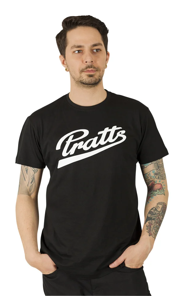 Pratts T-skjorte, svart v:4150104