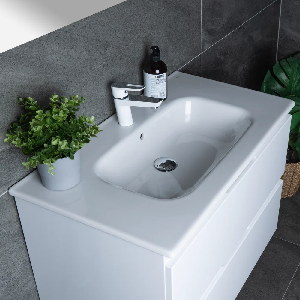ROCA VICTORIA N SERVANT 80X46CM HVIT v:6717479 ROCA VICTORIA N SERVANT 80X46CM HVIT v:6717479