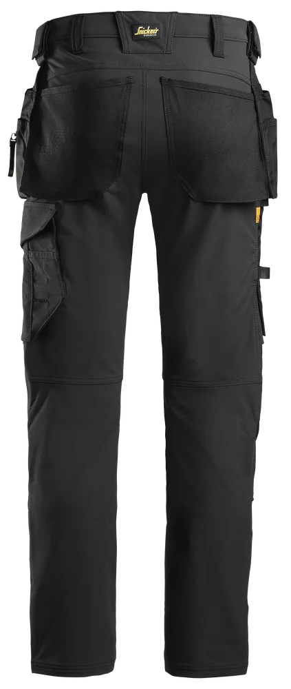 Arbeidsbukse stretch sort str 48 v:6948446