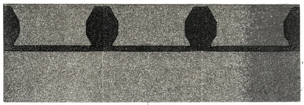 Takfot/møneplate grå struktur v:7533977