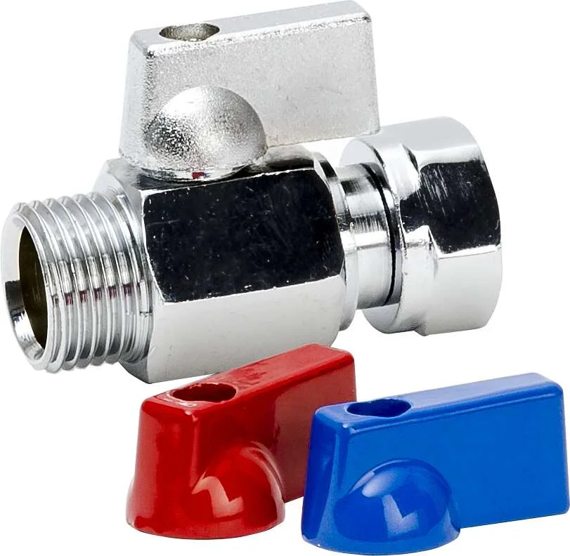 Minikuleventil R15 innv og utv lekende mutter v:9989244 Minikuleventil R15 innv og utv lekende mutter v:9989244