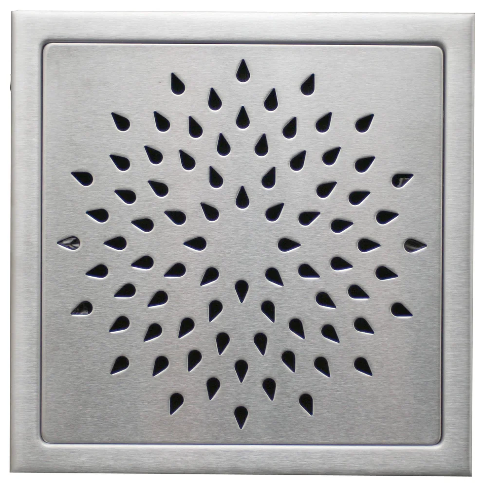 Slukrist design stål dråpe 20×20 cm v:9654201