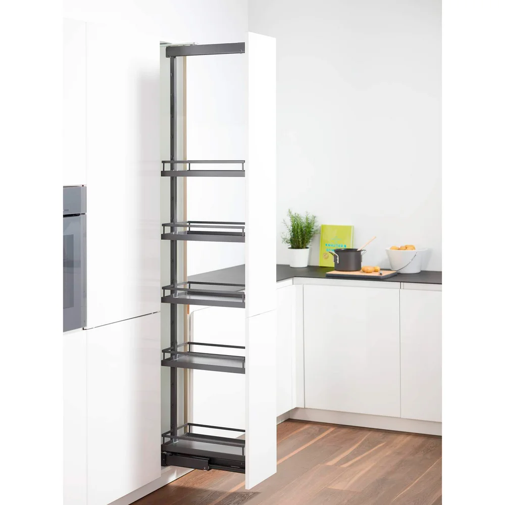 KESSEBÖHMER ARENAPLUS STYLE, PANTRYUTTREKK 400 MM ANTRASITT 1800-2200MM v:9342478