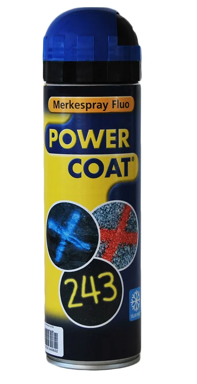 MERKESPRAY FLUO 500ML BLÅ FLUO v:6252192 MERKESPRAY FLUO 500ML BLÅ FLUO v:6252192