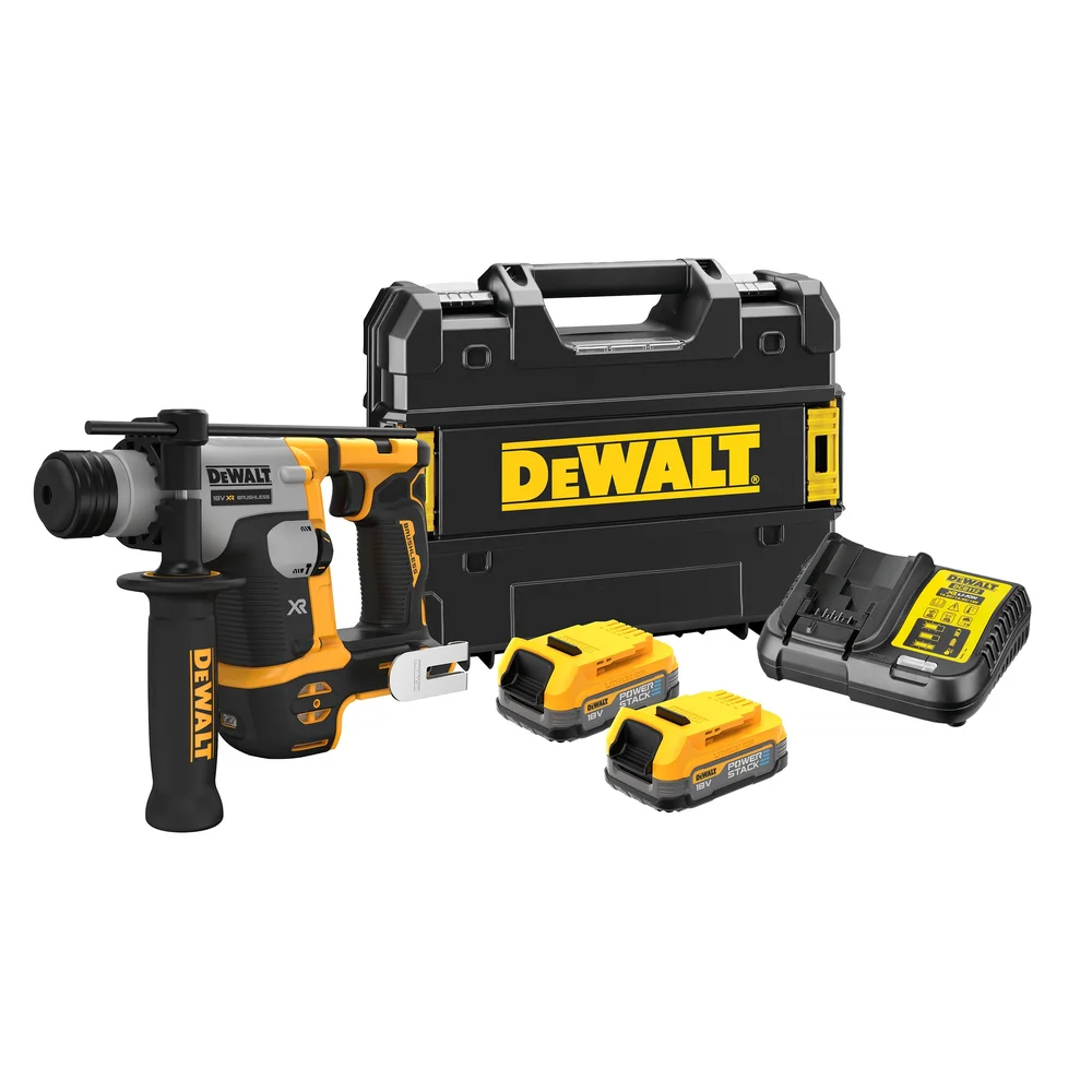 Dewalt Borhammer 18V, DCH172E2T, med batteri & lader v:7788145