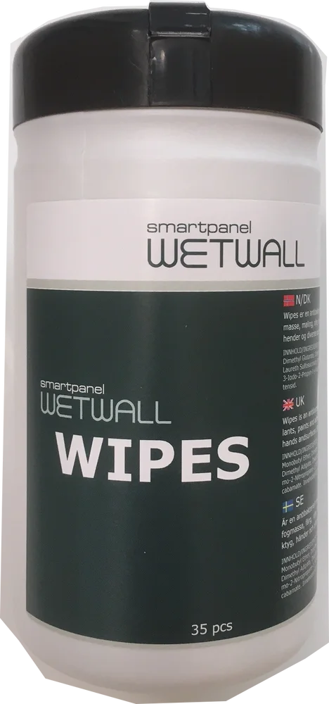Renseservietter Smart WetWall Wipes v:7005650