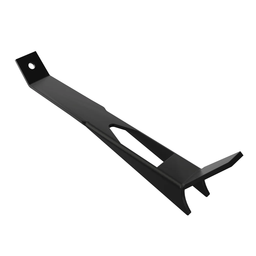 Overligger til takrenne T120 mm kort sort v:9002437