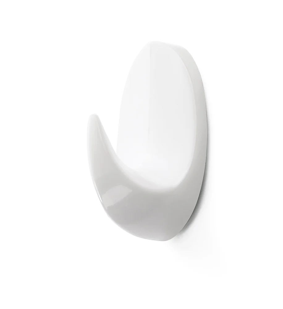 Krok selvkl 1041 plast hvit sb selvklebende v:7592982 Krok selvkl 1041 plast hvit sb selvklebende v:7592982