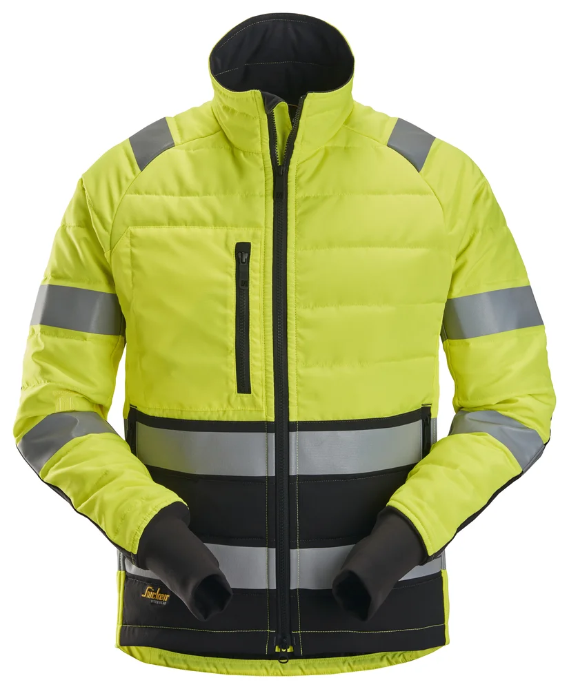 Vinterjakke gul klasse 2 str M v:3535190