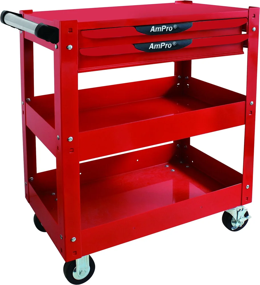 AMPRO VERKTØYVOGN 2 SKUFFER v:1967853