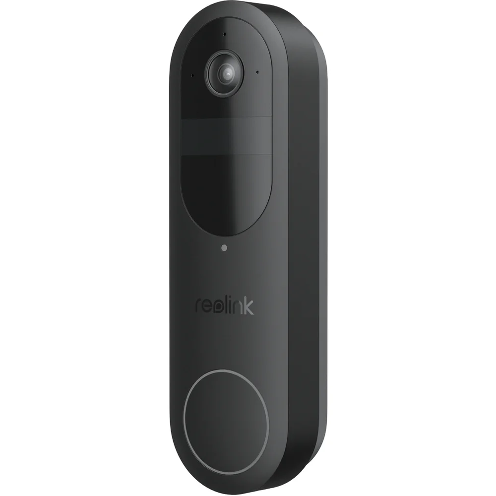REOLINK RINGEKLOKKE M/KAMERA & WIFI BATTERIDREVET SORT v:7580387