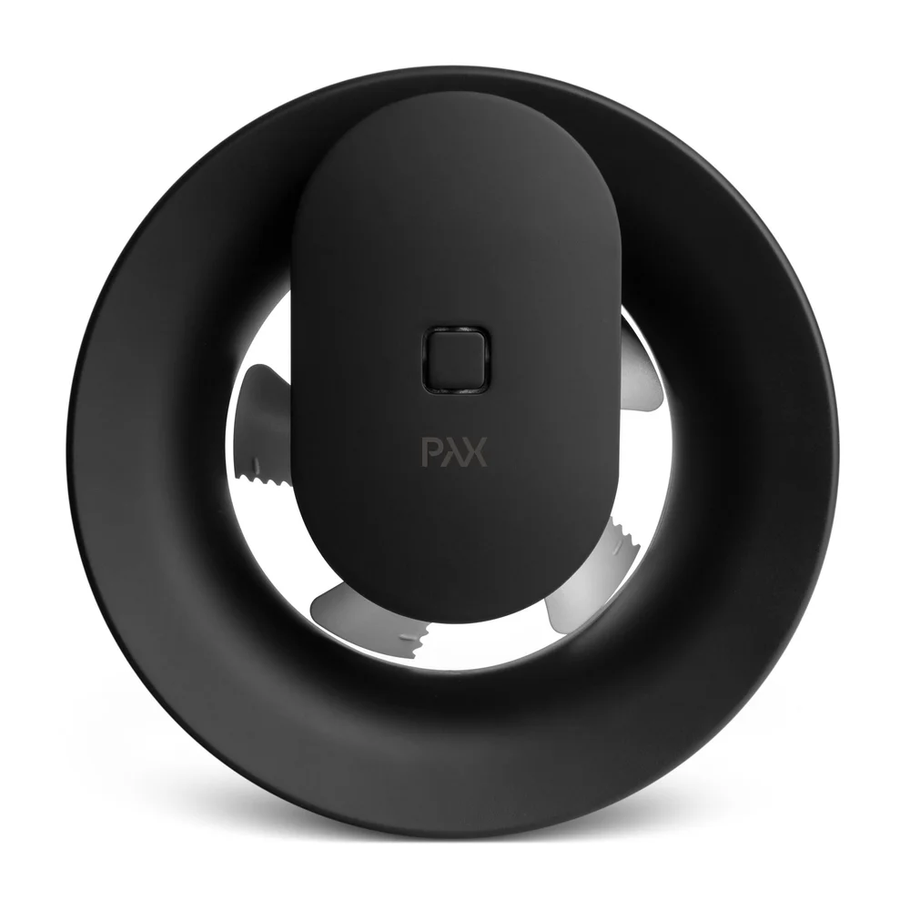 Pax Baderomsventilator Calima, svart v:6559592 Pax Baderomsventilator Calima, svart v:6559592