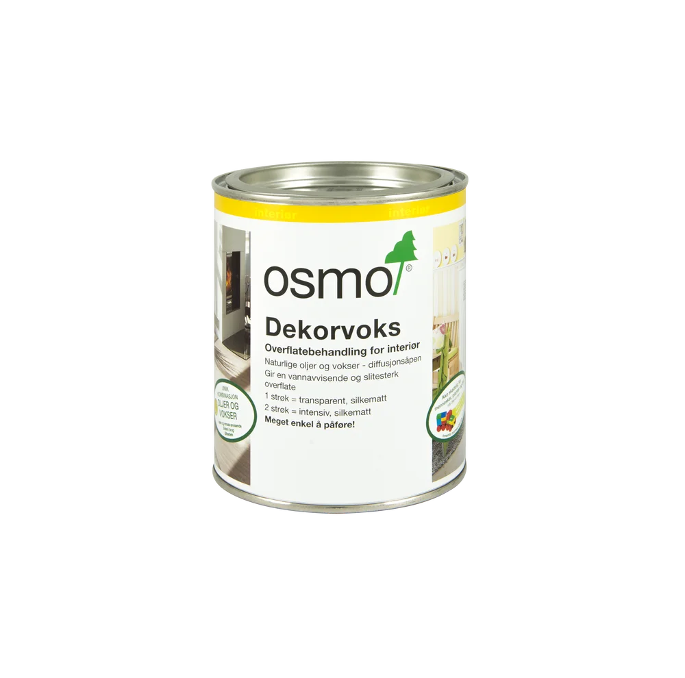 Dekorvoks transparent 3101 0,75 liter Fargeløs v:4061075 Dekorvoks transparent 3101 0,75 liter Fargeløs v:4061075