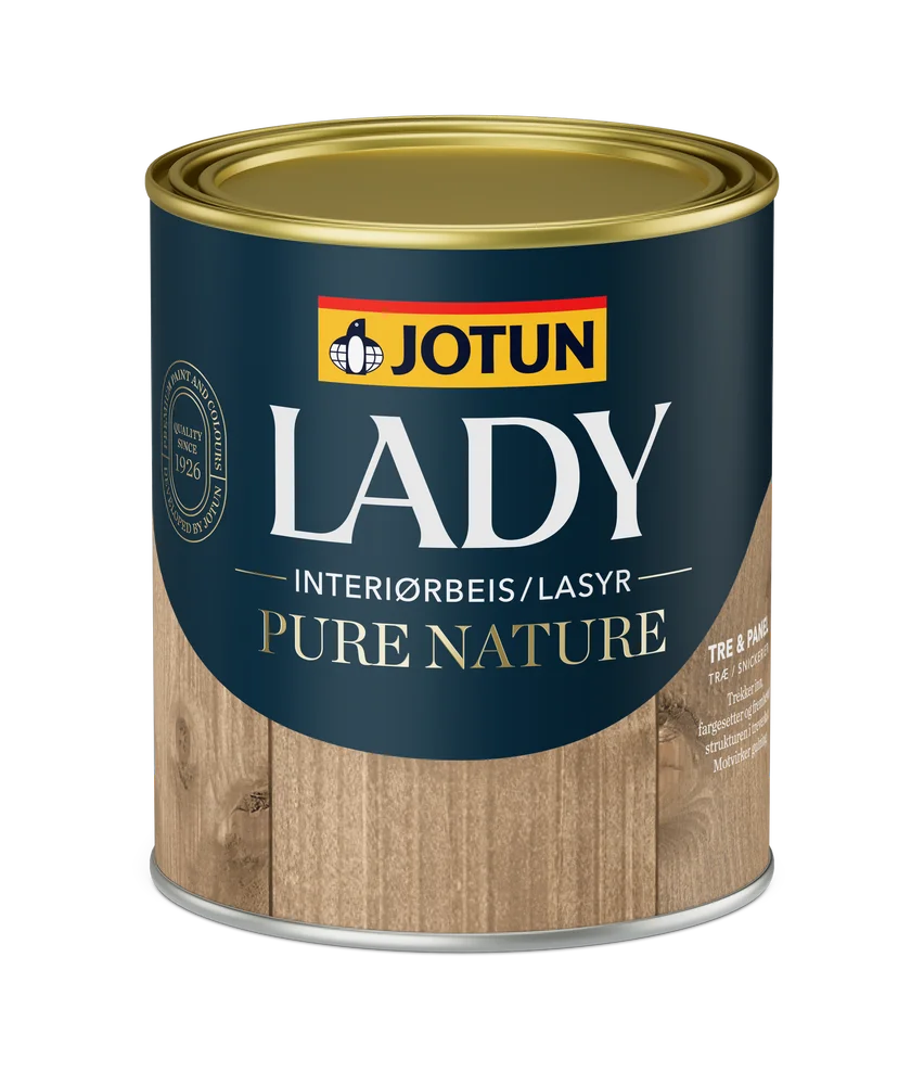 Jotun LADY Pure Nature interiørbeis klar 0,68 l – interiørbeis v:4650397
