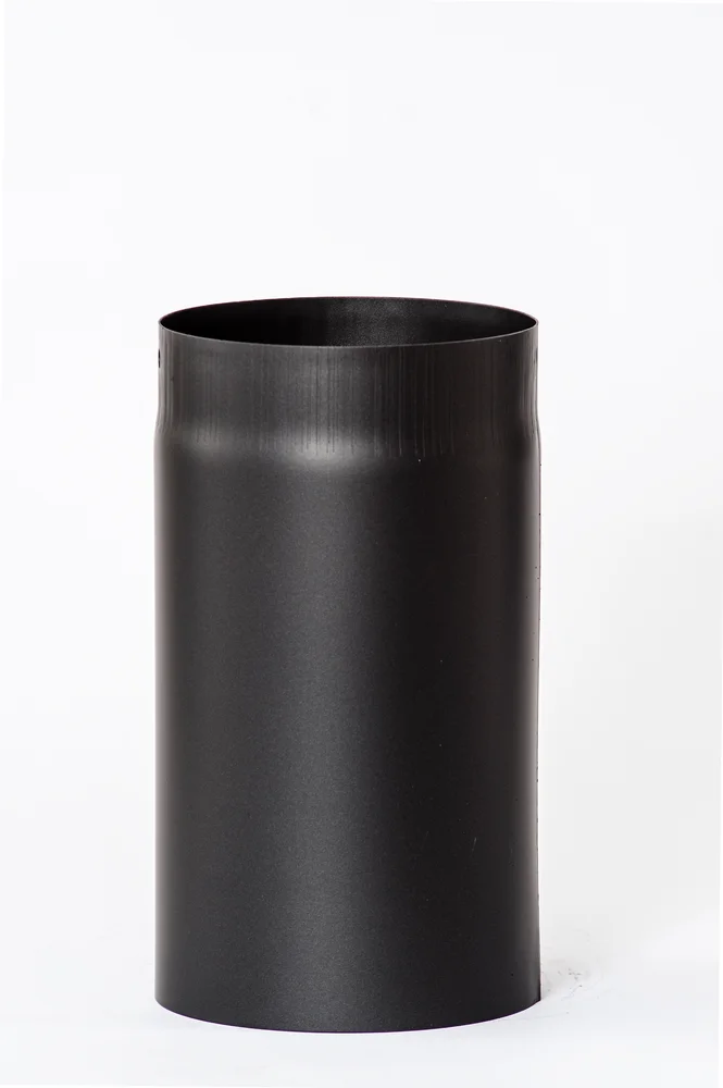 RØKRØR Ø125X250 SORT LAKK 2,0MM v:5402111