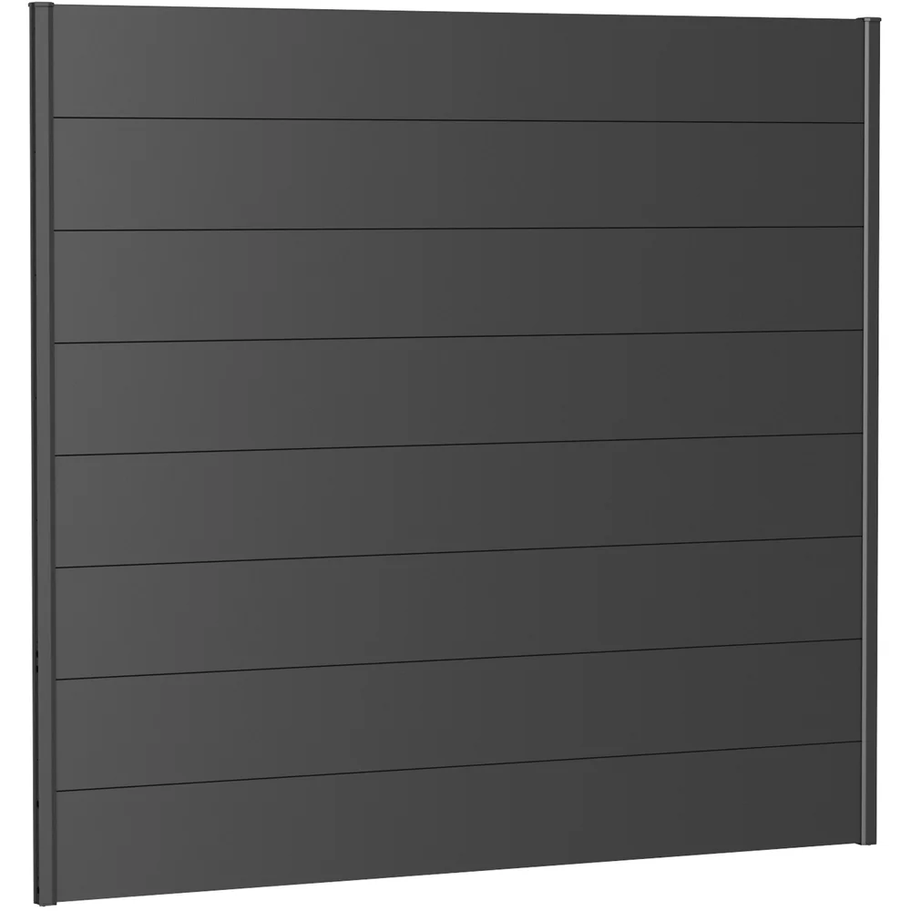 BIOHORT VEGGPANEL FOR LEVEGG UTEN AKRYLGLASS 200X180 MØRK GRÅ METALLIC v:1200858 BIOHORT VEGGPANEL FOR LEVEGG UTEN AKRYLGLASS 200X180 MØRK GRÅ METALLIC v:1200858