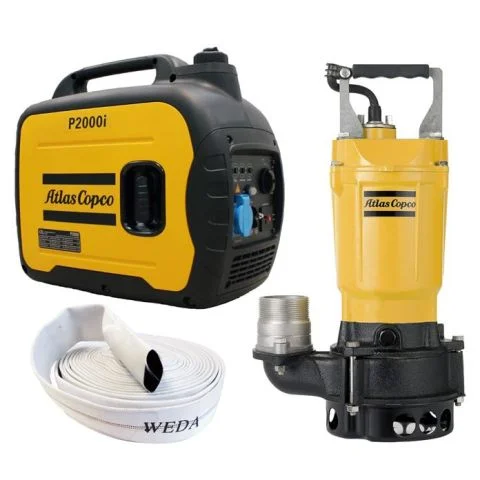 P2000i + WEDA 08S + Slang Atlas Copco Pakke 1160047 P2000i + WEDA 08S + Slang Atlas Copco Pakke 1160047