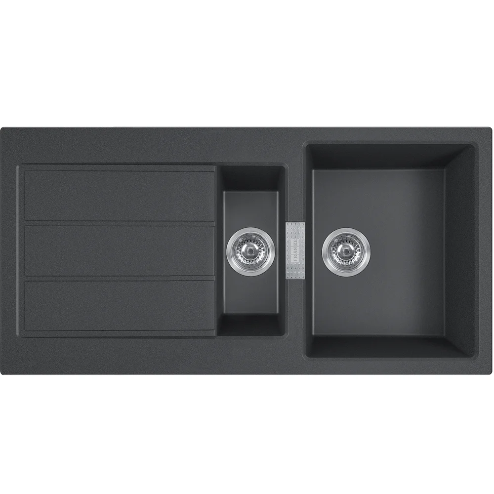 FRANKE KJØKKENKUM S2D 651-100 TECTONITE CARBON BLACK v:9885796
