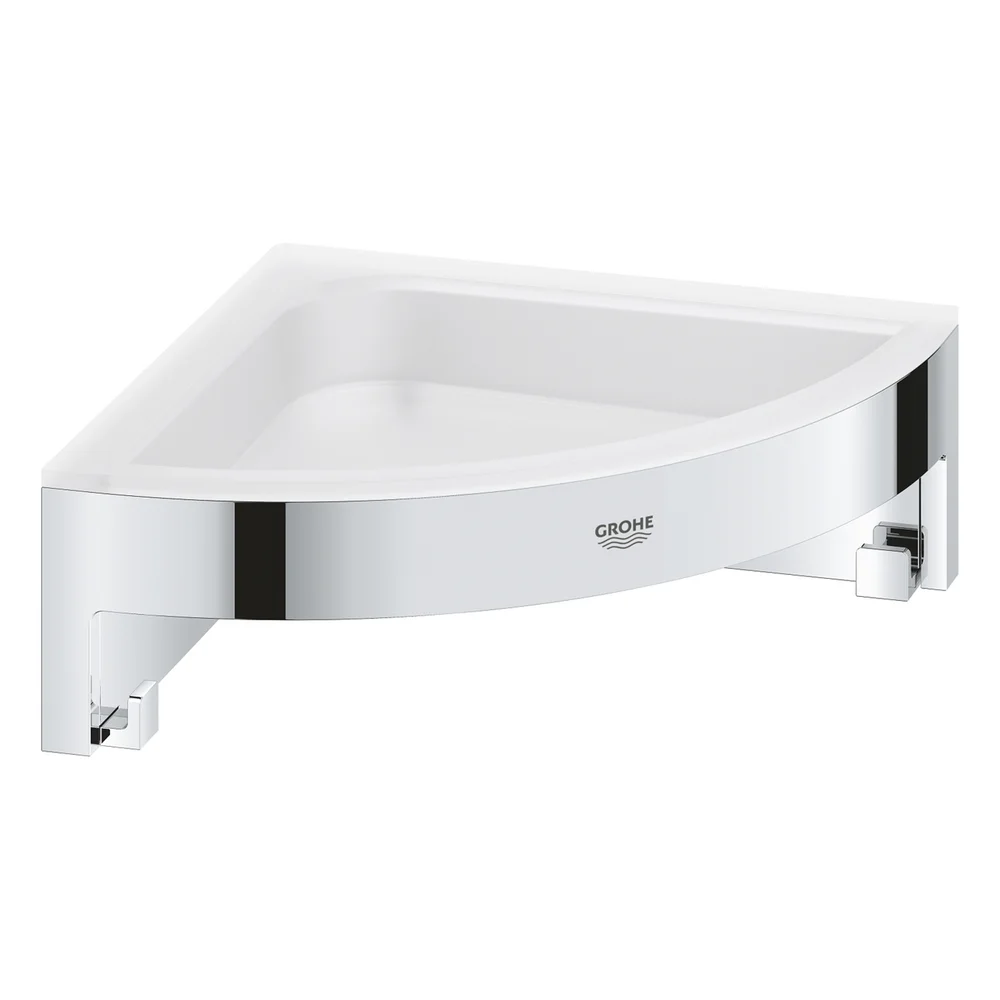 GROHE START CUBE DUSJHYLLE FOR HJØRNE KROM v:3043862 GROHE START CUBE DUSJHYLLE FOR HJØRNE KROM v:3043862