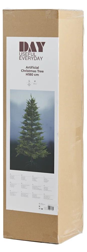 Kunstig juletre plast Ø112cm H180cm v:6468014