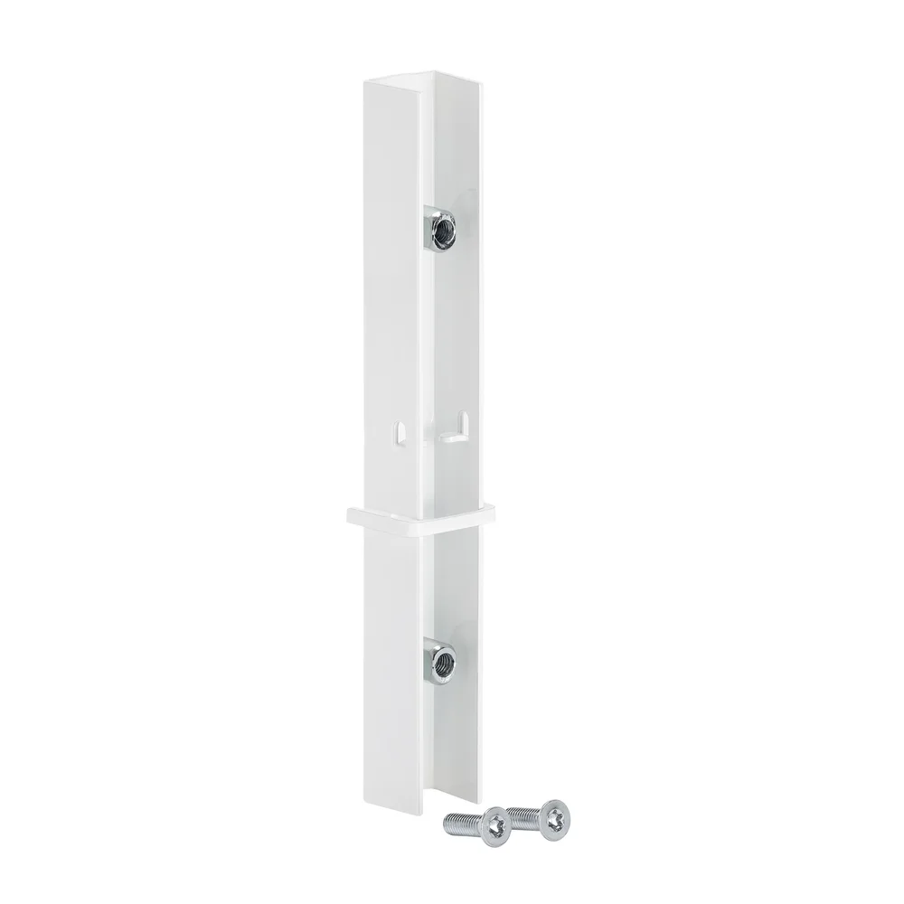 Adapter for forlengerhengeskinne hvit – Elfa Norge v:6932856