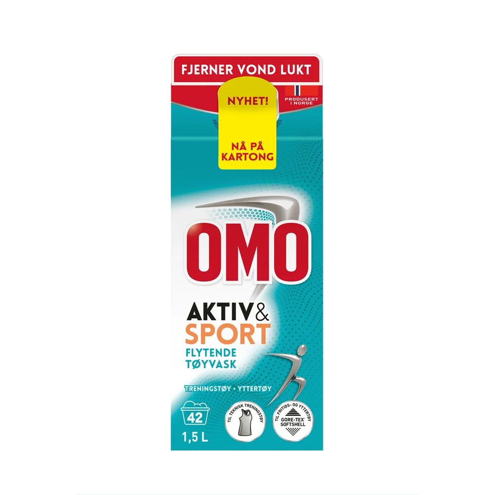 OMO AKTIV & SPORT TØYVASK 1,5L v:2983988