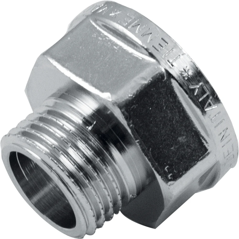 FONTA NIPPELMUFFE 1/2" X 3/4" FORKROMMET v:2836198