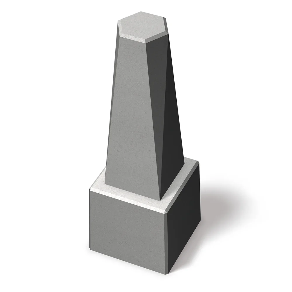 Betongpullert Hexagon 110 cm – Benders v:8467449 Betongpullert Hexagon 110 cm – Benders v:8467449
