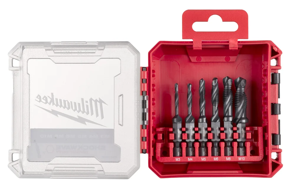 MILWAUKEE GJENGETAPPBORSETT HSSG 1/4" 6P v:8790946