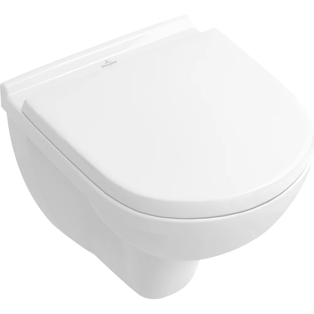 VILLEROY & BOCH O.NOVO COMPACT VEGGSKÅL M/TOALETTSETE, HVIT ALPIN v:3937654 VILLEROY & BOCH O.NOVO COMPACT VEGGSKÅL M/TOALETTSETE, HVIT ALPIN v:3937654