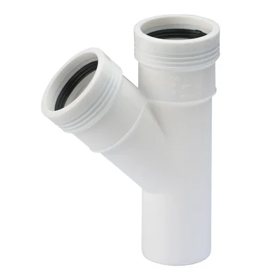 GRENRØR HVIT 40/40X45 GR WAFIX PP v:3677657