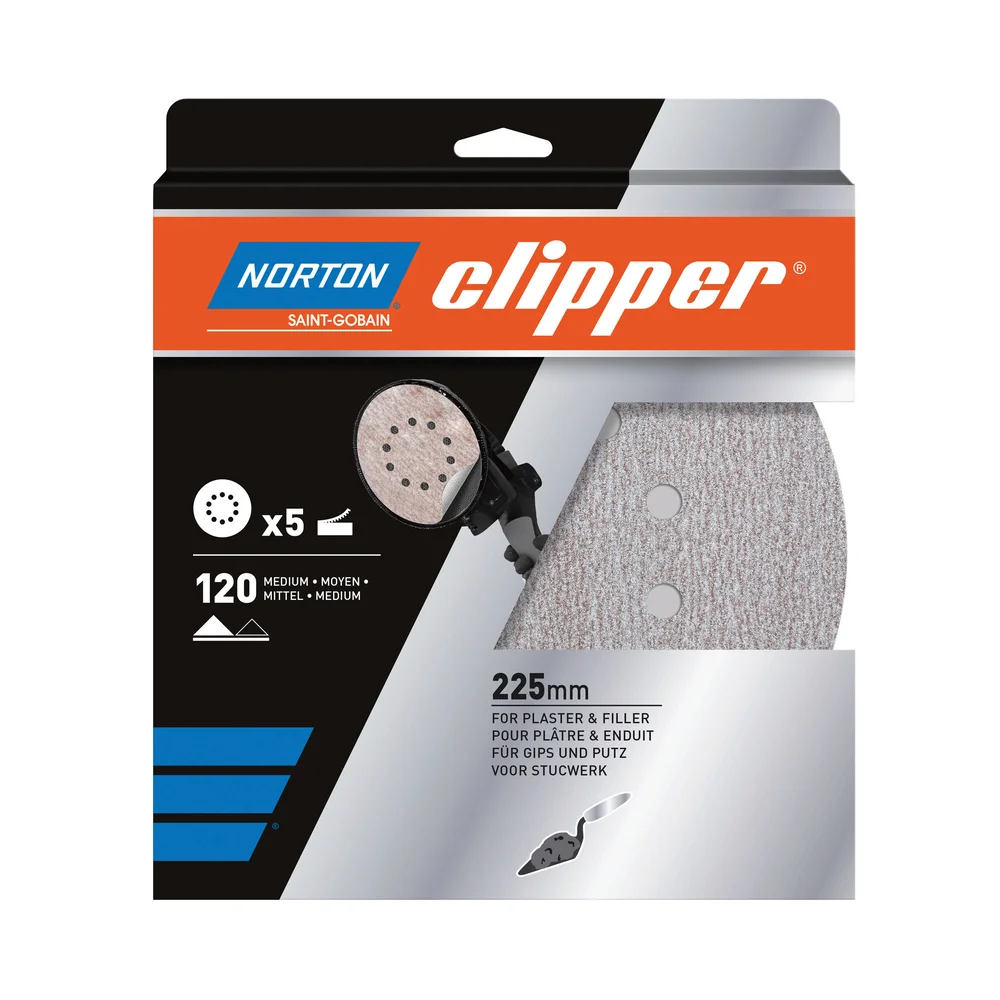 Rondell slipepapir K120 225 mm v:3685083 Rondell slipepapir K120 225 mm v:3685083